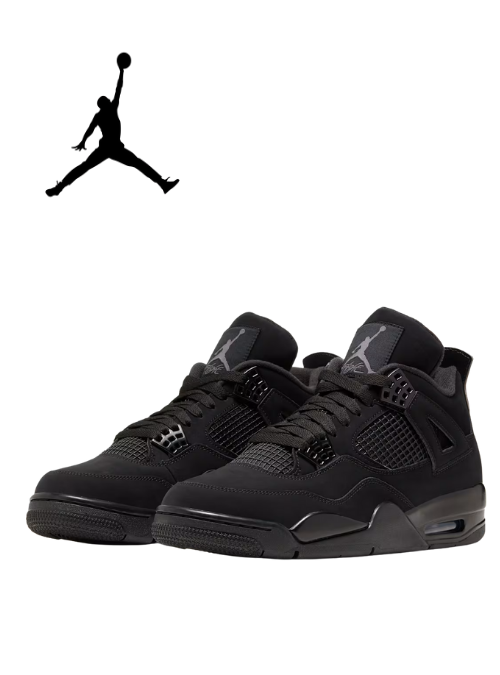 Air Jordan 4 Retro GS "Black cat"