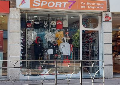 Frente de la tienda Sport7