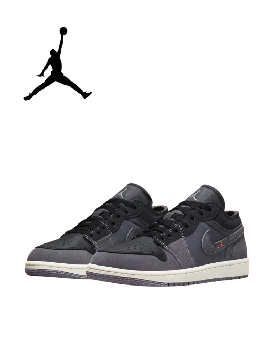 Air Jordan 1 Low Craft 'Negro de adentro hacia afuera'