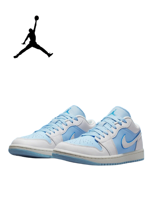 Air Jordan 1 Low GS 'Reverse Ice Blue'