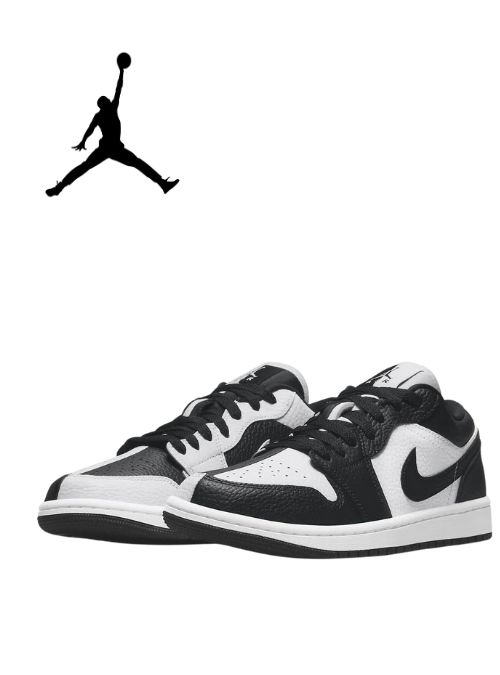 Air jordan low homage 1 blanco y negro
